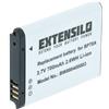 EXTENSILO 1x batteria compatibile con Samsung L20, ES78, ES80, ES90, ES91, MV800, N9V fotocamera digitale DSLR (700mAh, 3,6V, Li-Ion)