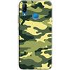 Mixroom - Cover Custodia Case In TPU Silicone Morbida Per XIAOMI REDMI NOTE 7 Fantasia Mimetica Militare F87