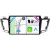 YUNTX [8GB+256GB] Android 15 Autoradio per Toyota RAV4(2013-2018)-[Incorporato Carplay/Android Auto/DSP/GPS]-10.1 Pollice IPS 2.5D Touch Screen-CAM+MIC-DAB/AHD Camera/Bluetooth 5.0/Mirror Link