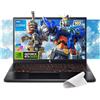 acer Nitro V 15,6 FHD IPS 165Hz Gaming Laptop, Intel Core i5-13420H, NVIDIA GeForce RTX 5050 con 8GB GDDR7 VRAM, Win11H, w/Mouse pad (16GB RAM, 1TB PCIe SSD)