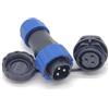 Elecbee Connettore aeronautica connettore SP21, IP68 maschio spina e femmina presa SP21 3 pin impermeabile cavo satellitare connettore utilizzato per lampade esterne (SP21 3poli)