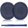 Aiivioll I cuscinetti di ricambio Evolve2 65 sono adatti per Evolve2 65 (65MS 65UC USB)/Evolve2 40 (40UC 40MS USB)/Elite 45h Bluetooth, i cuscinetti auricolari di ricambio sono in pelle proteica (blu)