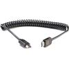 Atomos 4 K60 C6 cavo HDMI Full 40 cm, Cast Connector (80 cm Extended) Nero