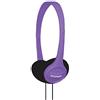 Koss KPH7 On-Ear - Cuffie stereo (jack da 3,5 mm), per iMac/Laptop/DJ/MP3, colore: Viola