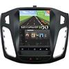 YUNTX Android 10 2 Din Autoradio adatto per Ford Focus (2010-2014)-4G+64G-[Integrato CarPlay/Android auto/DSP]-Gratuiti LED Camera-Supporto DAB/Controllo del Volante/360 Camera/MirrorLink/Bluetooth