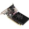 Garsent Scheda Grafica GT730 da 2 GB Scheda Grafica da Gioco GDDR3 con Ventola Singola Slot PCI Express 2.0 16X Frequenza 810 MHz Frequenza Memoria 1300 MHz 64 Bit (GT730 2GBGDDR3)