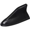 MNBHJGR Antenna squalo per Auto, per Fiat Panda 2003-2024/Fiat Panda 4x4 2004-2024 Antenna del Segnale Radio FM/AM della del Pinna di Squalo Autoadesiva Impermeabile,A Black