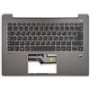 new net - Top Case Palmrest con Tastiera Compatibile con Lenovo IdeaPad S540-14API (Type 81NH), S540-14IML (Type 81NF, 81V0) [Frame Grigio - Retroilluminata - Senza touchpad - Layout ITA]