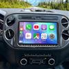 Loddery 2+32G Android 14 Autoradio Stereo per VW Tiguan 2007-2015 con Wireless Carplay Android Auto, 9 pollici Touch Screen Radio Lettore Multimediale con navigazione GPS FM RDS SWC Bluetooth WiFi