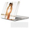 Loyobo Custodia personalizzata compatibile con MacBook Pro 15 2011 2010 2009 Release A1286, regalo personalizzato e logo aziendale, copertura per dissipazione del calore antigraffio tastiera Flim