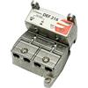 3B ELETTRONICA Derivatore Da Interno Con 1 Entrata e 1 Uscita e 2 Derivazioni
