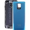 Audiosystem Scocca Vetro Copri Batteria Posteriore per Xiaomi Redmi Note 9 PRO M2003J6B2G, Cover Ricambio Pari Originale con Biadesivo Blu Verde