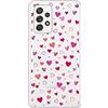 Personalaizer Custodia Originale Compatibile con Samsung Galaxy A52 4G / 5G - A52s 5g - Cuoricini Multicolori