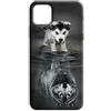 Mixroom - Cover Custodia Back case In TPU Silicone Morbido Per Honor X8 5G Fantasia Cagnolino E Lupo N992