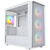 Montech X5M PC-Geh?use, Midi-Tower, Micro-ATX, ARGB, Tempered Glass - wei?