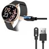 Blueshaweu Cavo di ricarica compatibile con smartwatch da donna NAIXUES da 1,39, per smartwatch HASAKEI S53/NAIXUES S53 (nero)