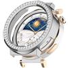 Generic Custodia Bling compatibile con Huawei Watch GT 5 42 mm Cover Cristallo Diamanti Strass Hard PC Protettiva Bumper Shell per Huawei Watch GT 5 42 mm Smartwatch, Nessuna Protezione Schermo (Argento)