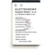 Generico Batteria per cellulare Brondi Amico Grande 2 LCD, capacità e prestazioni pari all'originale, 800 mAh, codice BL-4C, Nuova.