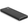 Ewent - Box Esterno per SSD, USB 3.1, SATA M.2, Convertitore NGFF di Unità SSD con UASP per Veloci Trasferimenti dei Dati, Nero