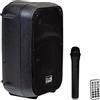PROEL Italian Stage IS FRX08AW - Diffusore Cassa Attiva a batteria, da 60w di picco e cono da 8 con mp3 player, sd card, usb e bluetooth, Nero