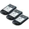 vhbw 3x batteria sostituisce Ascom 600190/2C, 660190/R2B per telefono fisso cordless (930mAh, 3,7V, Li-Ion)