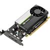 PNY NVIDIA T400 scheda grafica professionale 4 GB GDDR6 PCI Express 3.0 x16, slot singolo, 3 mini DisplayPort, supporto 8K, ventola attiva ultra silenziosa