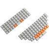 YMDK XDA DSA - Copritasti vuoti colorati in PBT adatti per tastiera Ortholinear Layout MX XD75 ID75 Split 36 Corne Split 46 Planck Preonic Niu40 (DSA 109)