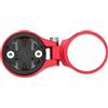 PODSJD Supporto estensore per contachilometri bici in alluminio, regolabile e leggero, montaggio su attacco manubrio 28,6mm - compatibile e, facile da installare per ciclismo su strada (Computer Garmin