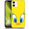 Head Case Designs Licenza Ufficiale Looney Tunes Tweety Volto Pieno Custodia Cover Dura per Parte Posteriore Compatibile con Apple iPhone 12 Mini