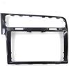 KISSGPIPOL Cornice Schermo MIB Da 8 Pollici / 9,2 Pollici Cornice Decorativa Pannello Radio Per VW Per Golf 7 MK7 Per Golf 7.5 MK7.5 KISSGPIPOL(8 inch black)