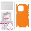 apgo SKIN BACK+SIDES RETRO+LATI Film Pellicola protettiva Protezione Posteriore per Apple iPhone 14 Pro, skin sticker film foil vinyl