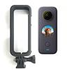 Motutech Adattatore di montaggio per telaio protettivo per insta360 One X2 fotocamera 1/4 di pollice foro universale a vite connettore a treppiede selfie stick