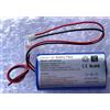 Generic Batteria Ricaricabile a Litio 8.4V 3200mA (Li-ion 7.4V 2S) Limited Charge 8.4V Connettore 2Pin XH2.54- dimensioni: 19x70x38mm