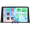 MISONDA MSD 10.1 Pollice 2G+64G Autoradio Per Citroen Berlingo 2017-2019/Peugeot Partner/Rifter 2020/Opel Combo | Android 15 GPS Radio | Carplay Android Auto Volant DSP DAB Mirror link | Telecamera | 2 Din