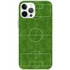 Mixroom - Cover Custodia Back case In TPU Silicone Morbido Per iPhone 16 Pro Max Fantasia Campo Da Calcio H127