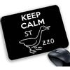 My Cust Tappetino Mouse personalizzabile idea regalo Divertente scherzo frasi parolacce antistress keep calm stocazzo Rebus oca