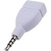 Ronyme Spina Audio AUX Maschio da 3,5 mm Automatica da Jack Audio a USB 2.0 Cavo Adattatore Audio