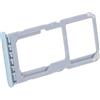 Generico Porta Scheda SIM per Oppo A96 (CPH2333), Slot Nano-SIM + Micro-SD, Sostituzione Originale, Blu
