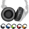Voarmaks Eleganti cuscinetti in schiuma per DJ da lavoro, compatibili con cuffie Pioneer Hdj-X5 X5bt Hdj-X7 X7bt Hdj-X10 Dj (cuscinetti neri L, R)