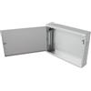Stalflex Armadio di rete TVCC DVR 19 Pollici 2U 120mm - Realizzato in Acciaio - Armadio rack per TVCC e DVR - Computer & Server Racks