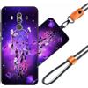 JEZSTHAI Cover Compatibile con Huawei Mate 10 Pro Custodia in Silicone TPU Morbido con Cordino/Laccio Tracolla Cellulare,Antiurto AntiGraffio Protettiva Bumper Case con Disegno Motivi,Cover*A01