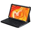 Navitech Custodia con tastiera Bluetooth rotazionale compatibile con tablet DOOGEE U11 da 11