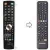 Meliconi 1961 Telecomando Compatibile (Non Originale) per Ok ODL 32250 - B, ODL 32150 - B, Ole 22150 - B, Ole 24150 - B, Ole 19150 -B