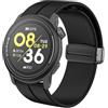 Blueshaweu Per COROS Pace 3, cinturino in silicone Dual Magnetic Regolabile Bracciali Compatibile con COROS Pace 3 Smartwatch