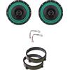 IPNOSIS Kit 2 Casse IP-01165 per Lancia Musa da 165mm con 2 Supporti Anteriori e 2 Connettori