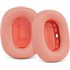G GVOEARS GVOEARS - Cuscinetti auricolari di ricambio per cuffie Apple AirPods Max, in materiale a rete, con gel di silicone e forte magnete (rosa)