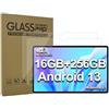AKNICI Pellicola Protettiva per TECLAST T40 Air/TECLAST T40HD 2K Tablet Gaming 10.4 Pollici Android 13, Vetro Temperato Film, Ultra Trasparente/Anti-graffio/Durezza 9H, Pacco da 2