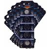 A2ZWORLD 50 Pezzi Pila Batteria a Bottone CR1632, Batteria in Litio 3V (10 Confezioni di 5 Batterie)