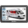 NaviPro Navigatore per Camper, 7 pollici, Navigatore GPS Camper e Caravan, NaviPro Active + Campeggi e aree camperisti