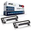 Print-Klex 2 cartucce toner XXL compatibili per Brother MFC 1815 MFC 1910 MFC 1910 W MFC 1911 NW Black TN-1050 Double Office Plus Series